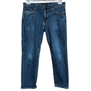 Lucky Brand Jeans Mens 34/30 See Measurements 221 Straight Blue‎ 5 Pocket Casual